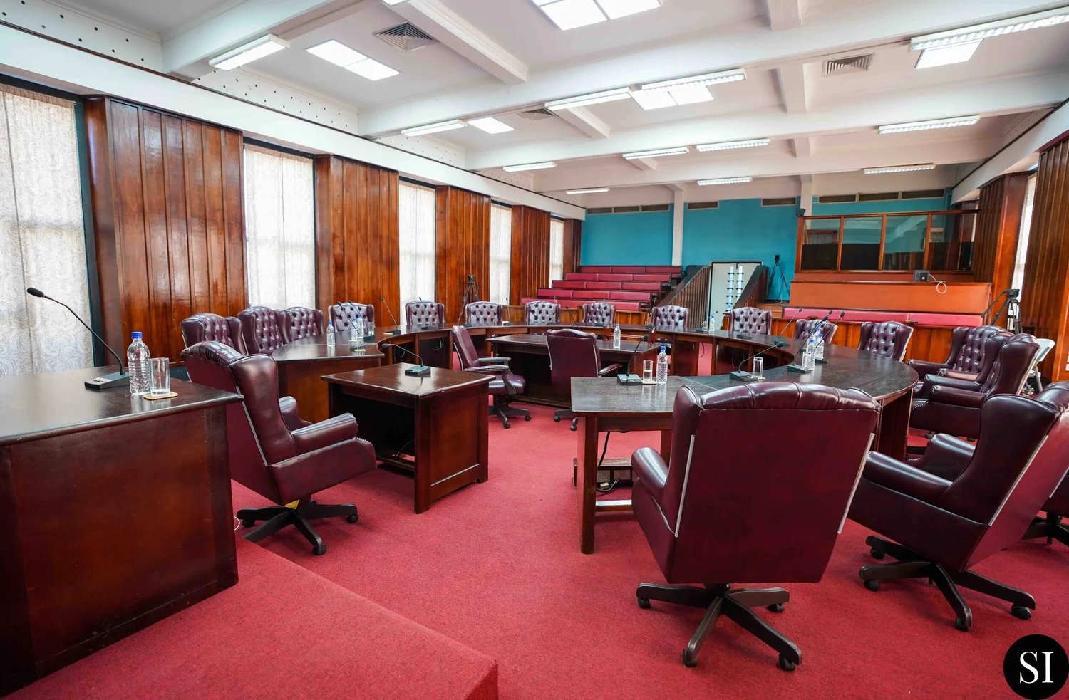 Chamber of the Parliament of St. Lucia.
