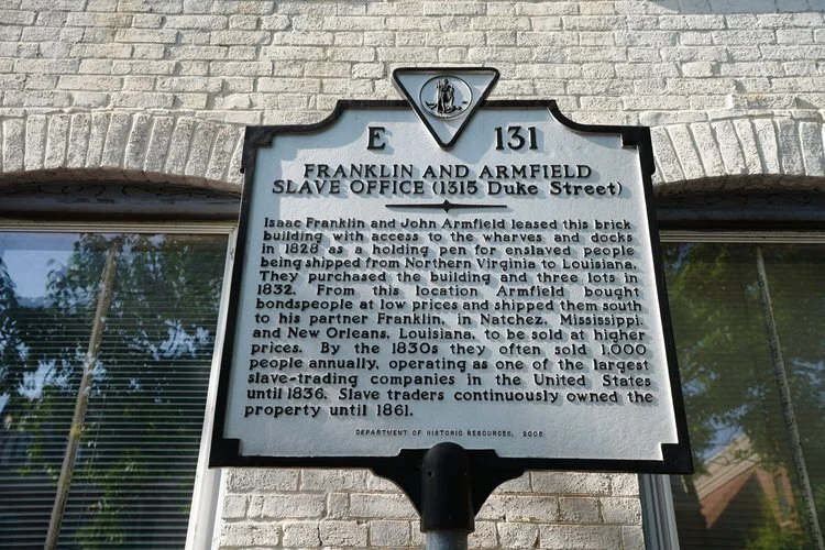 Franklin and Armfield Slave Office.
