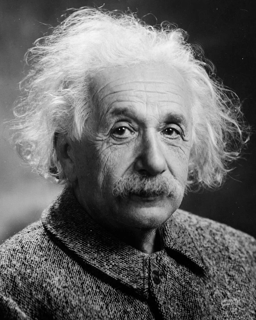 Albert Einstein.