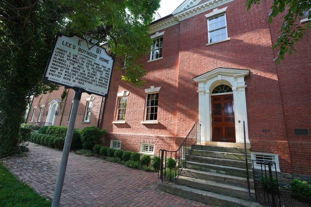 Robert E. Lee’s childhood home.