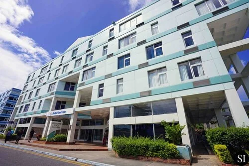 The headquarters of the Eastern Caribbean Supreme Court is located on the 2nd floor of the Heraldine Rock Building in Castries, St. Lucia.
