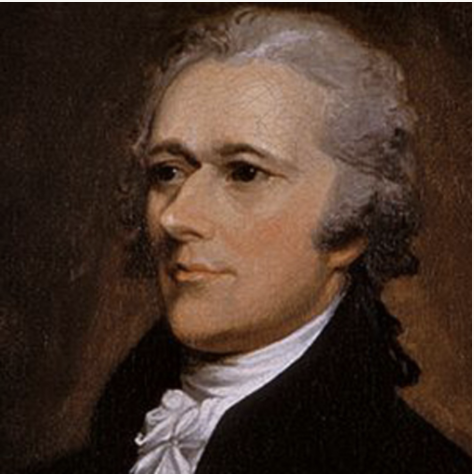 Image: 1806 portrait of Alexander Hamilton.