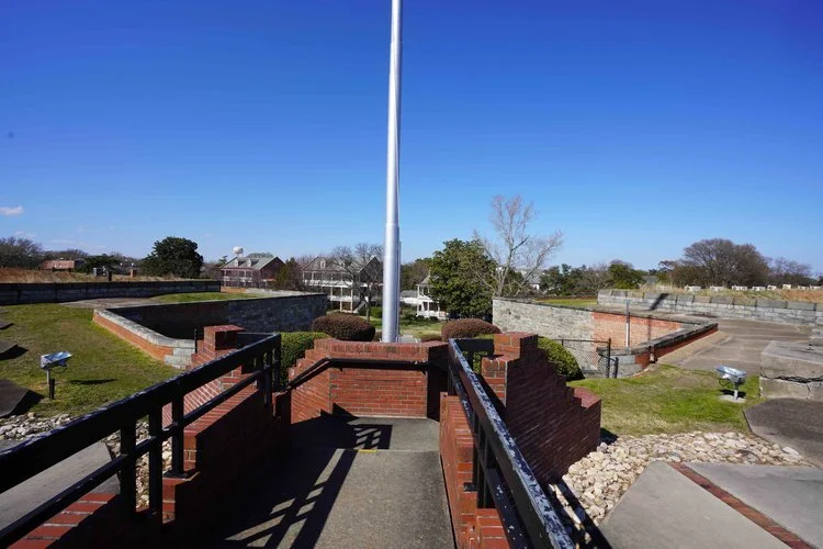 A View from the top of Fort Monroe